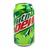 Mountain Dew 0,33 L Dose